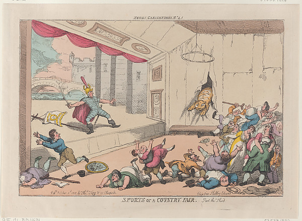 Thomas Rowlandson, Sports of a Country Fair, Part the Third