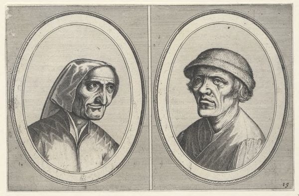 Doetechum, Johannes of Lucas van, (printmaker), Maey Veeghde-pot and Pannetje Vet