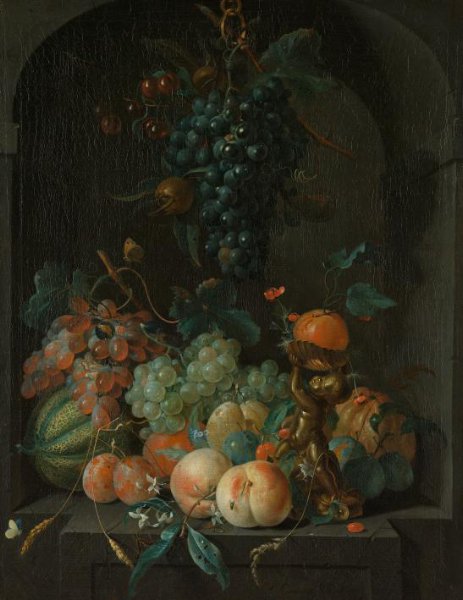 Coenraet Roepel, Still Life with Fruit
