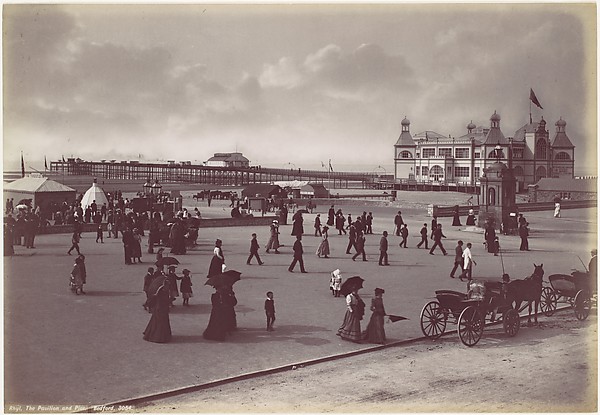 Francis Bedford, Rhyl. The Pavilion and Pier