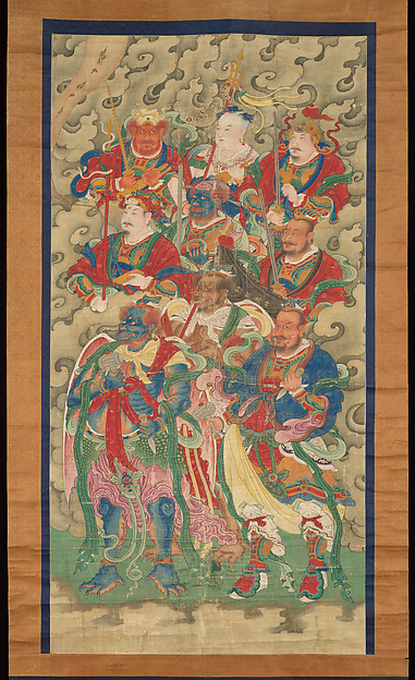 Unidentified artist, Nine Guardian Kings