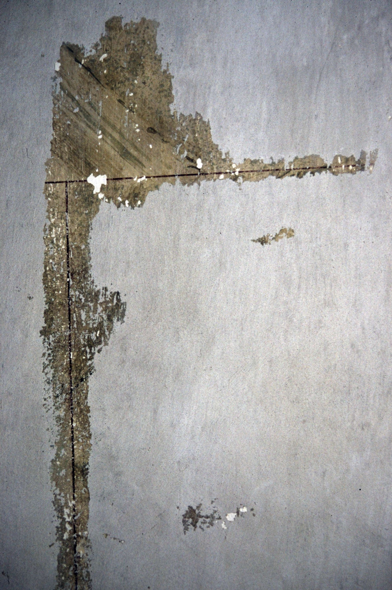 Rune Hammarling, Kalkmålning i Bälinge kyrka, Bälinge socken, Uppland 1989