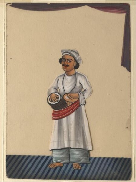 Unknown, One of forty paintings illustrating modes of transport, occupations, entertainers, ascetics and Muharram subjects.
