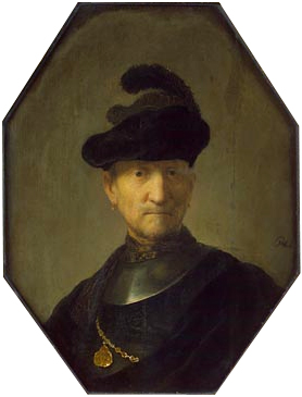 Rembrandt, Old Soldier