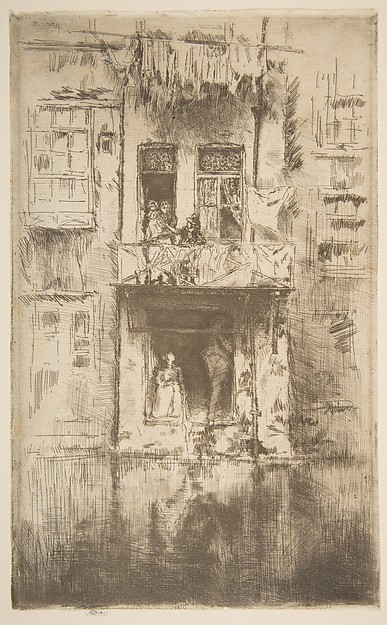 James McNeill Whistler, Balcony, Amsterdam