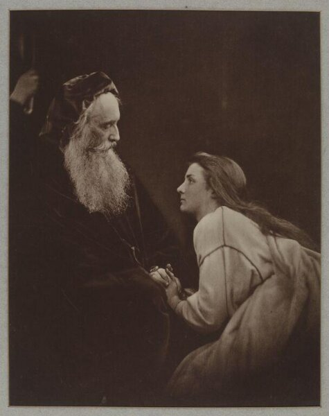 Cameron, Julia Margaret, Prospero and Miranda