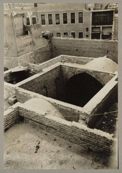 K.A.C. Creswell, View from top of the courtyard of the ribat of Khawand Zaynab wife of Mamluk Sultan Inal, Cairo