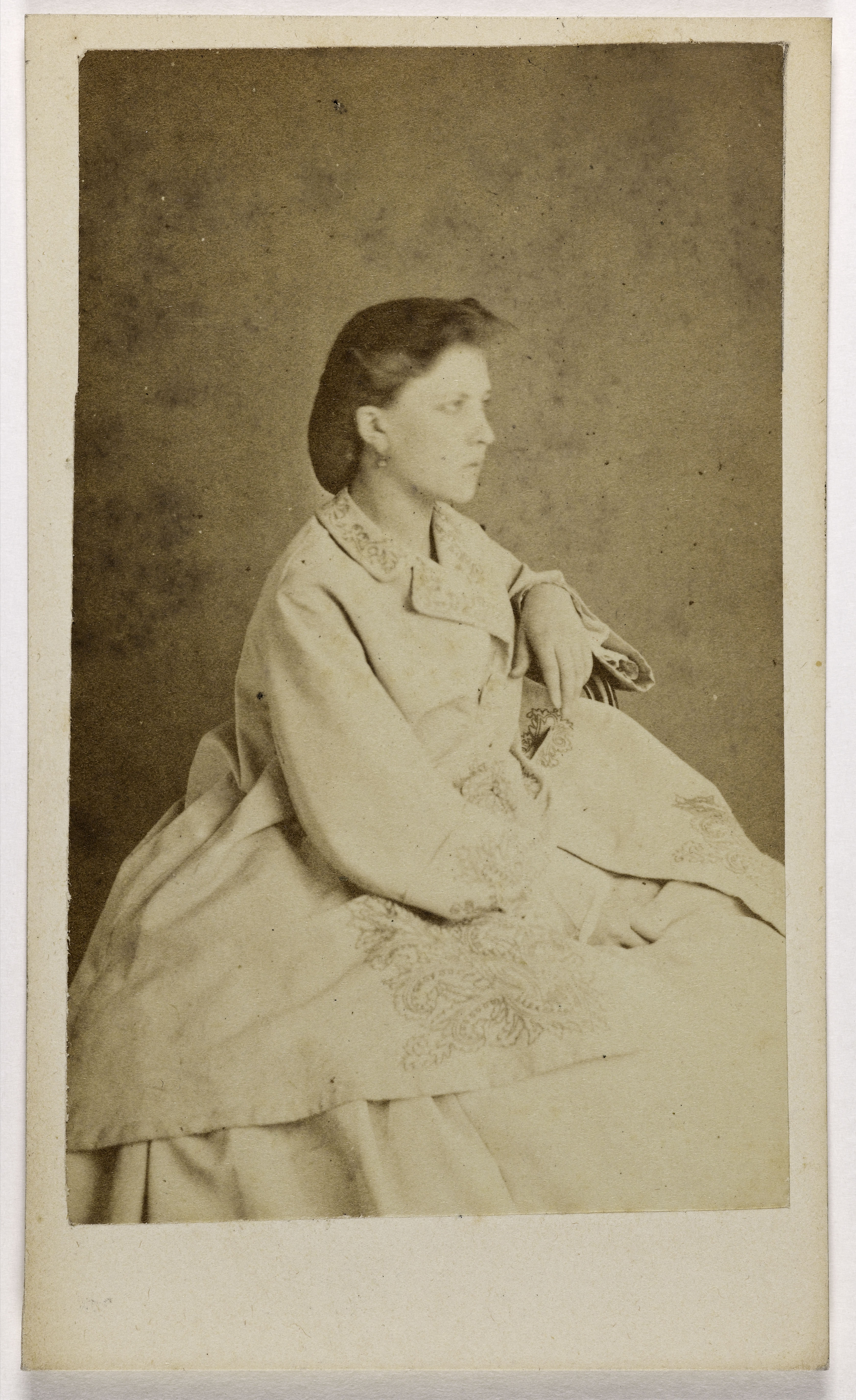 Anonyme, Portrait de Wanda Bieginska ou Zulma (chanteuse lyrique)