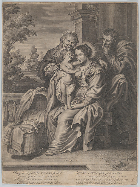 Anonymous, The Virgin and Child with Saint Anne and Joseph