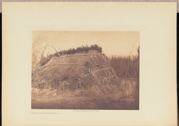 Edward S. Curtis, [Chemehuevi Wickiup]