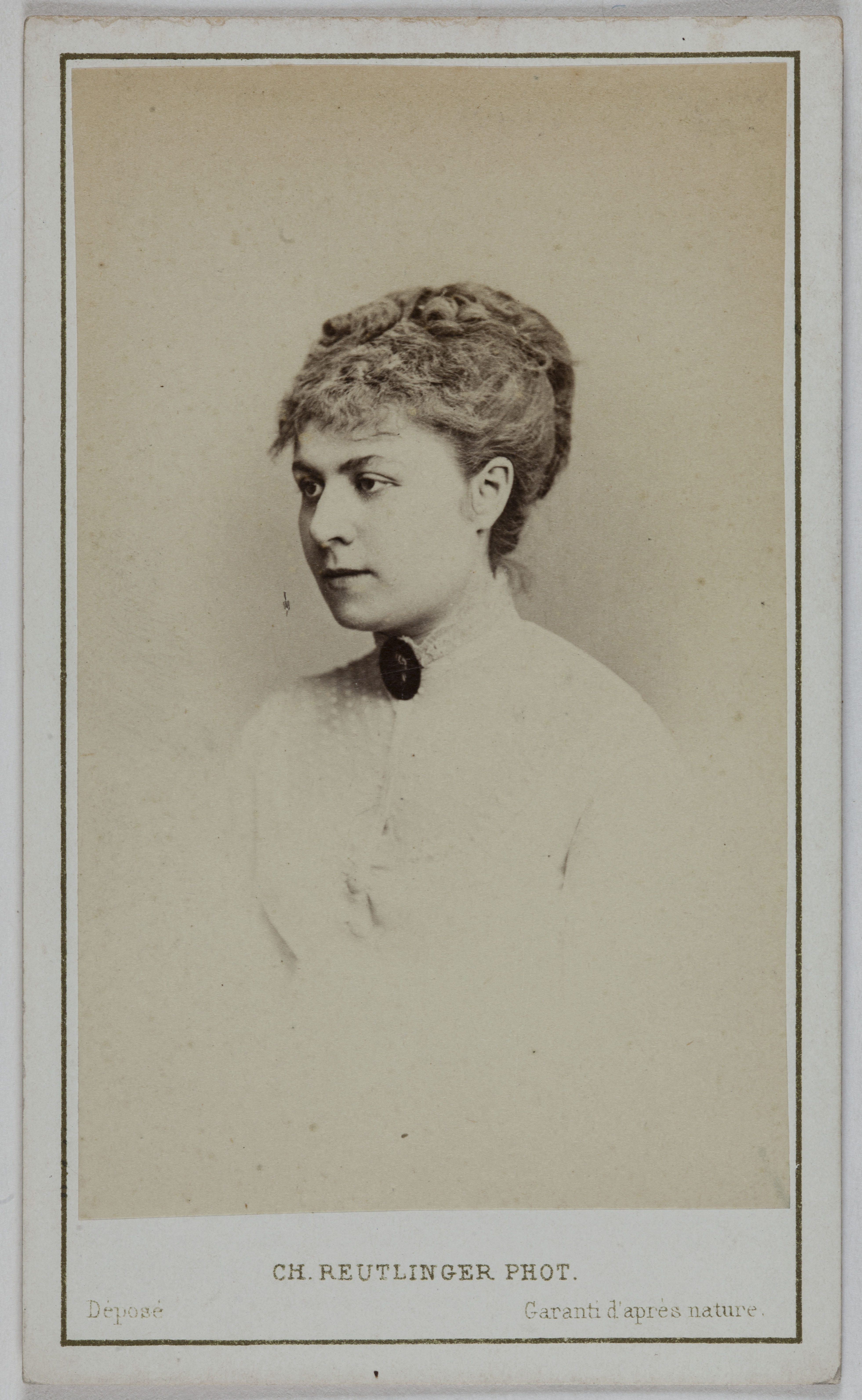 Charles Reutlinger, Portrait de Barny (actrice)