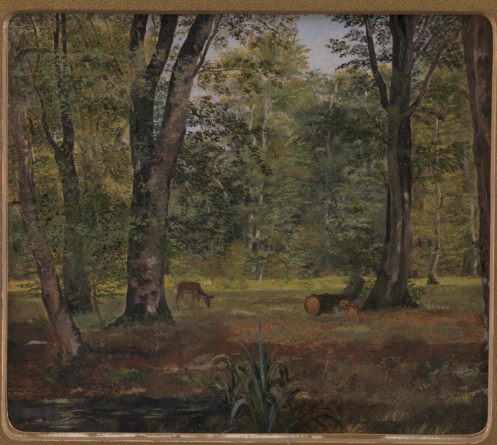 Lorenz Frølich, Fra Charlottenlund skov