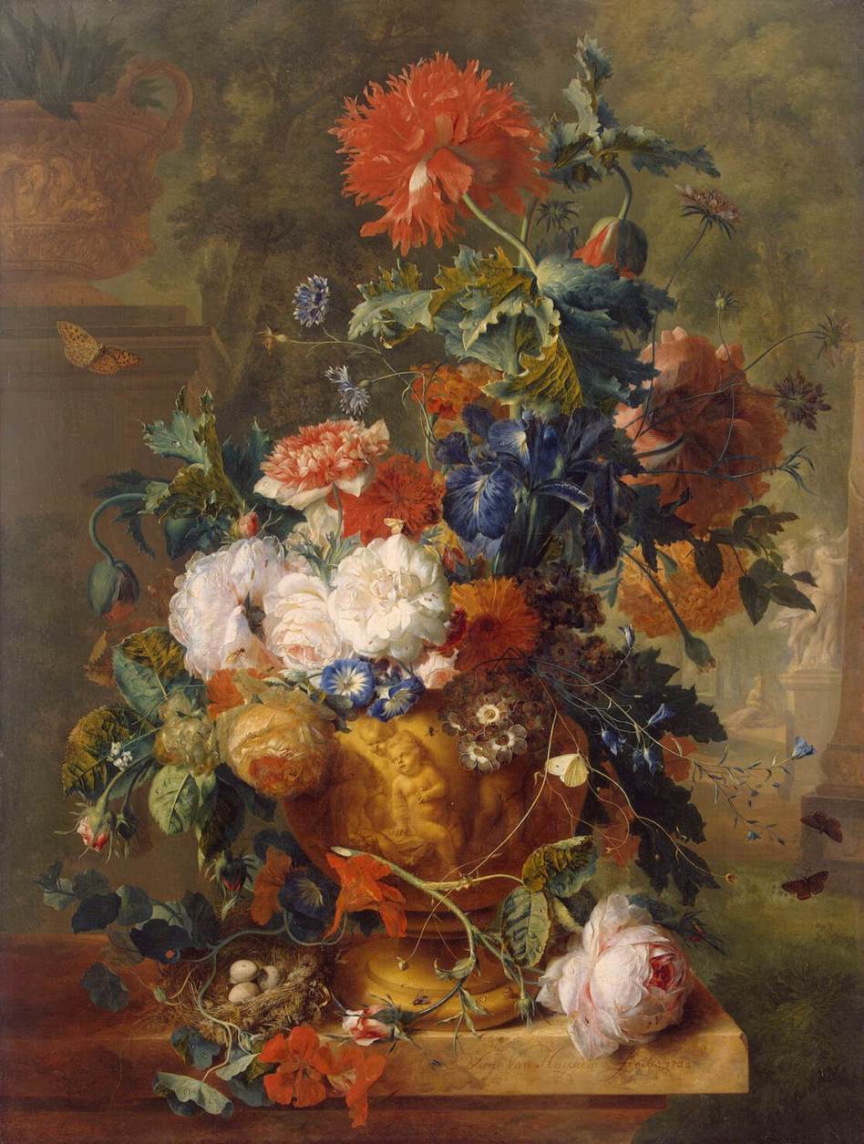 Jan van Huysum, Flowers