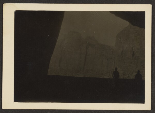 Louis Fleckenstein, [Men in Canyon]