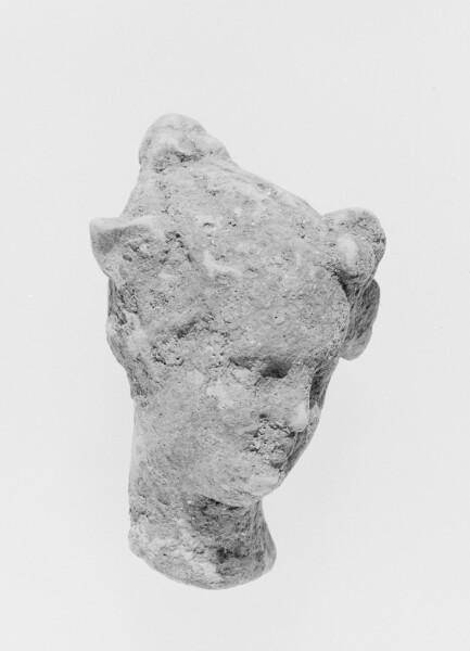 Unknown, Head with Melon Coiffure and Wreath