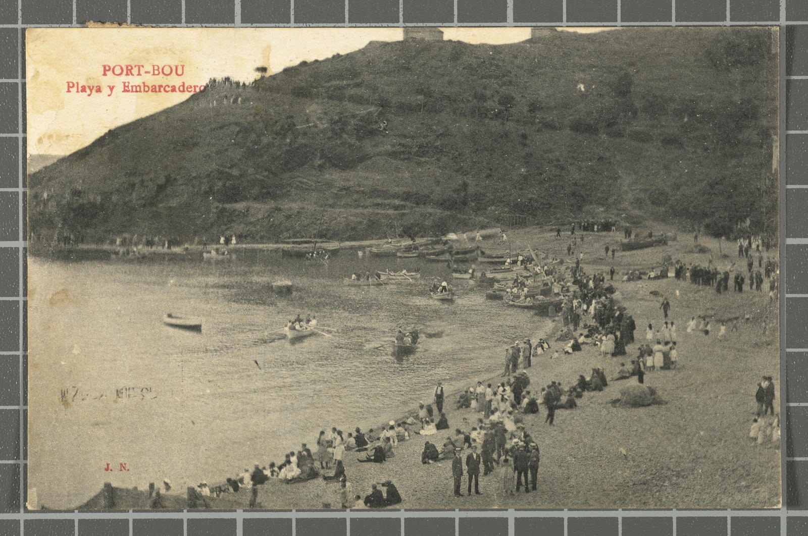 Desconegut, Port-Bou - Playa y Embarcadero