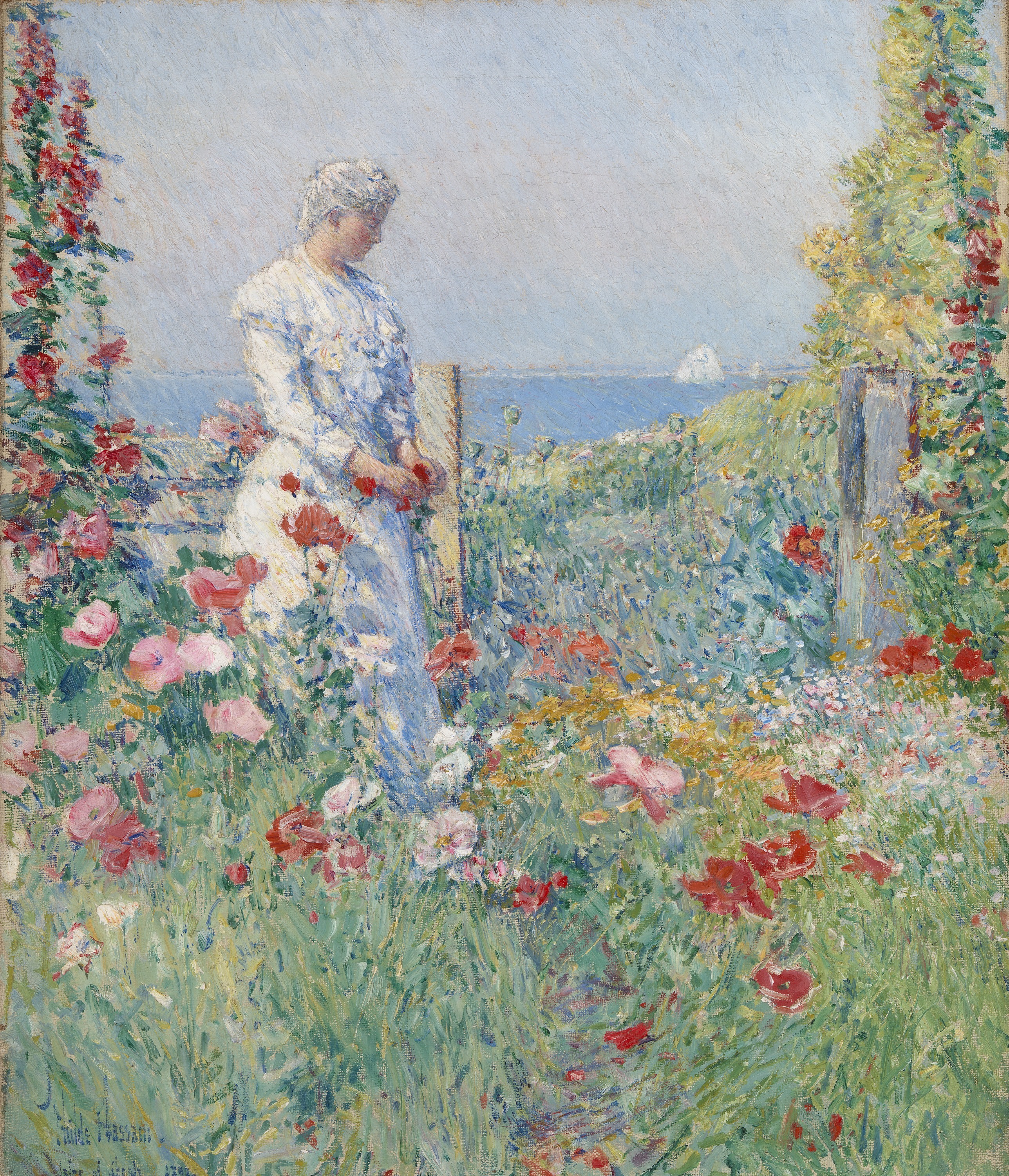 Childe Hassam, In the Garden (Celia Thaxter in Her Garden)