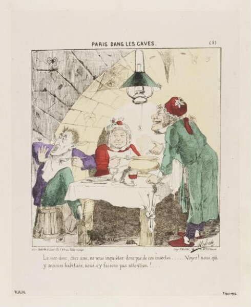 Colomb, B. (Moloch), Paris Dans Les Caves