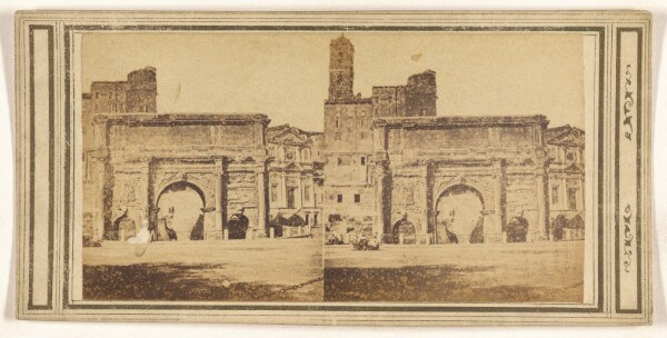 Unknown, [Arch of Septimius Severus, Rome]