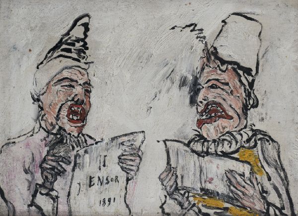 James Ensor, Groteske zangers