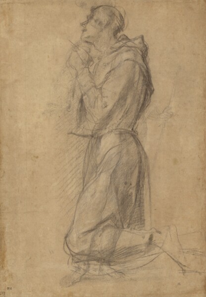 Pontormo, Saint Francis (recto); Dead Christ (verso)