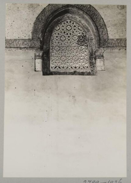 K.A.C. Creswell, Window grille in the mosque of Ahmad ibn Tulun, Cairo