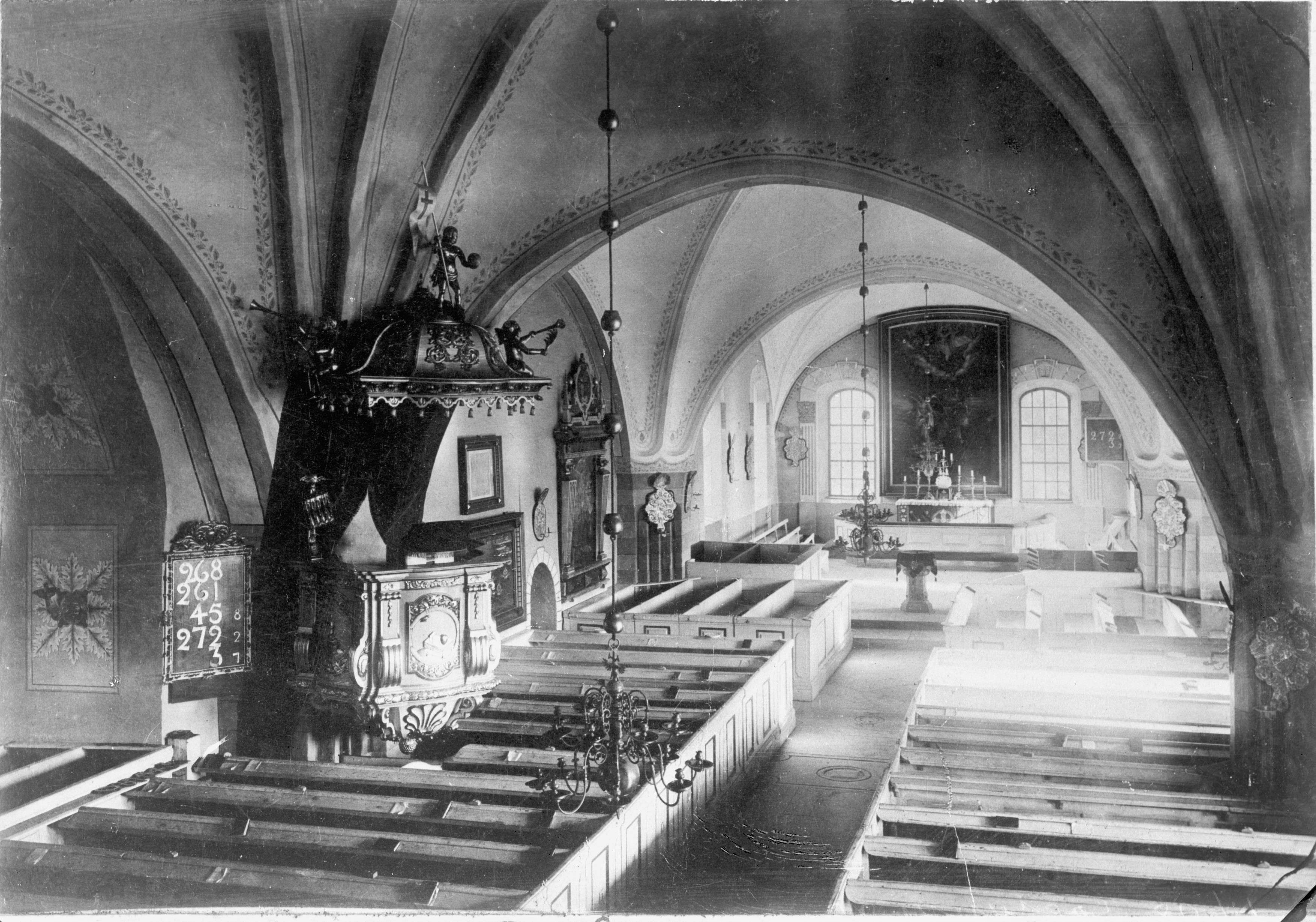 Sigurd Wallin, Stora Malms kyrka