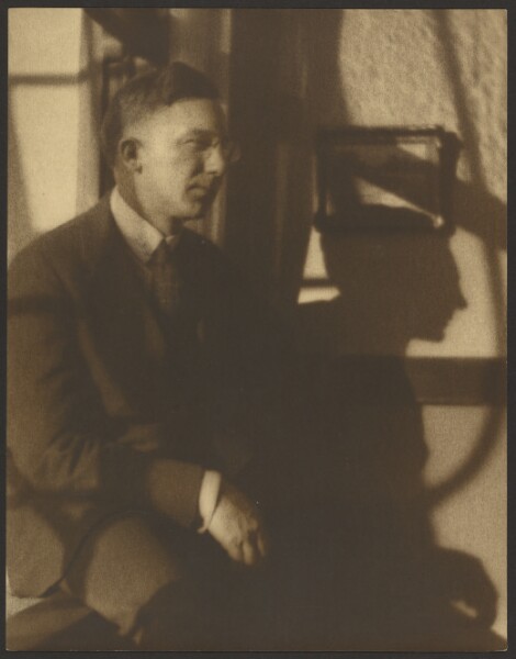 Louis Fleckenstein, [Portrait of a Man with Shadows]