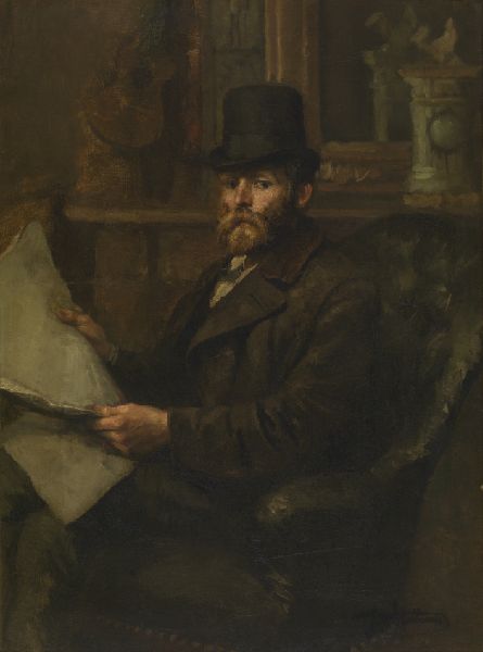 Jan Stobbaerts, The Sculptor Robert Fabri