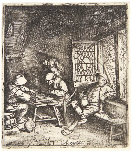 Adriaen van Ostade, Backgammonspillerne
