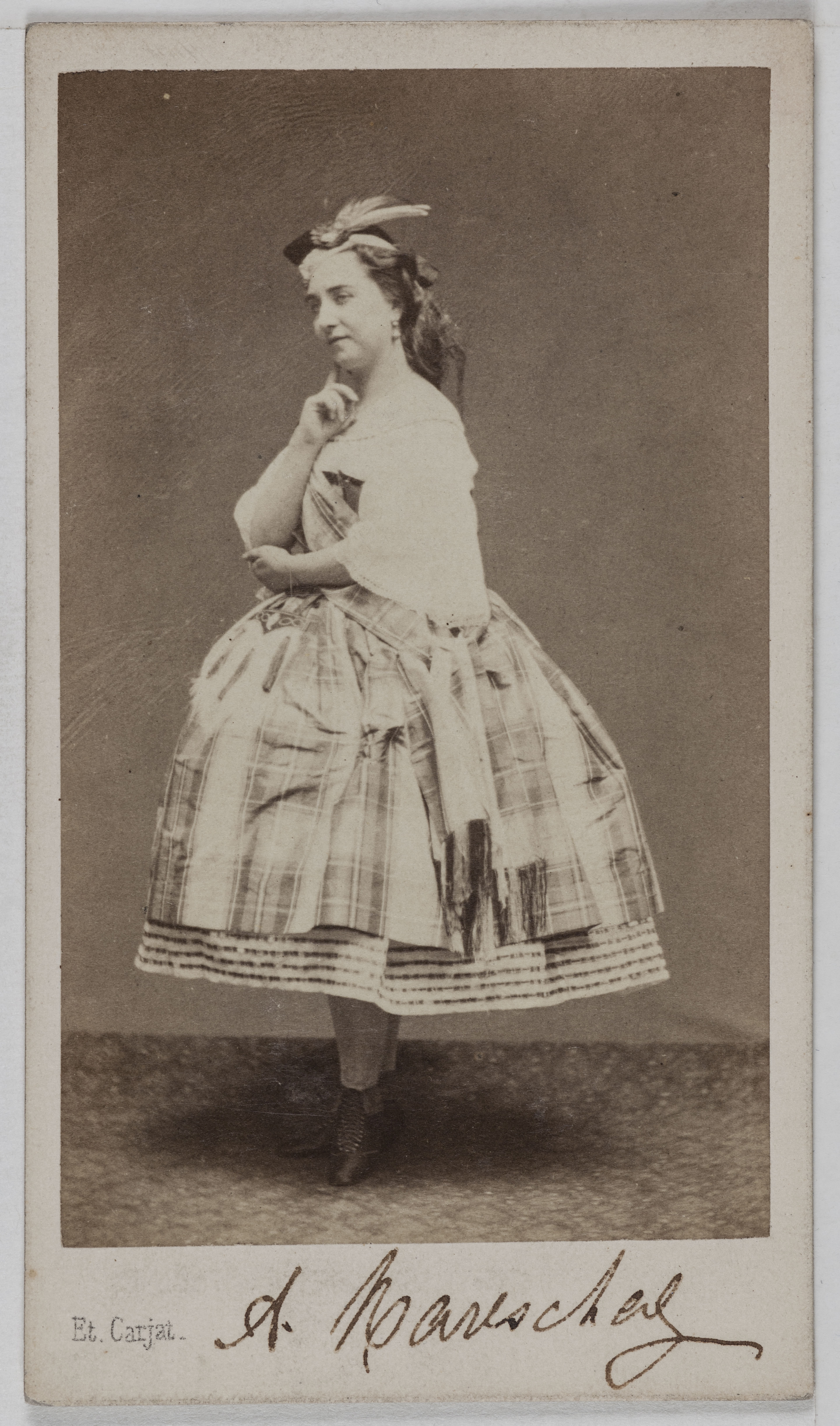 Carjat & Cie, Portrait de Maréchal Aurélie, (dite A. de Narville), (actrice)