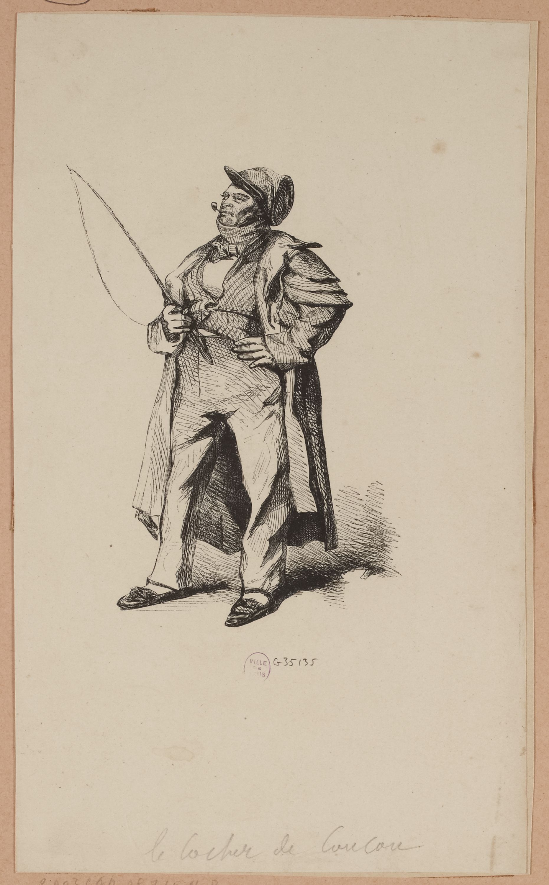 Henry Monnier, Le Cocher de coucou