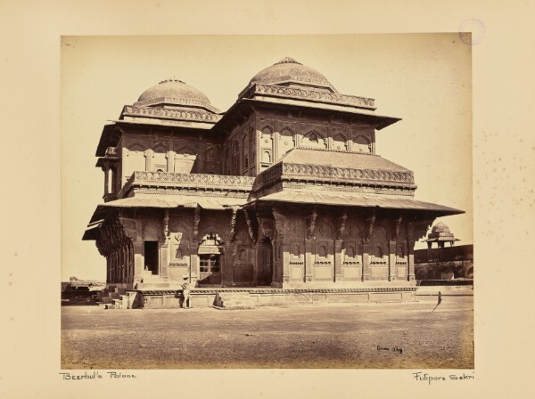 Samuel Bourne, Futtypore Sikri; The Palace of Beerbul