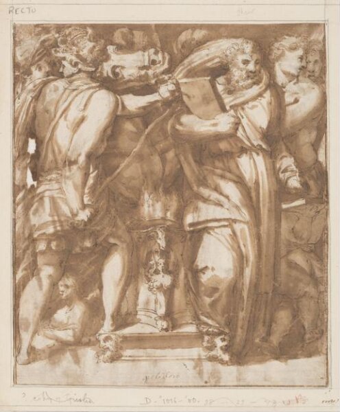 Polidoro da Caravaggio, Two friezes
