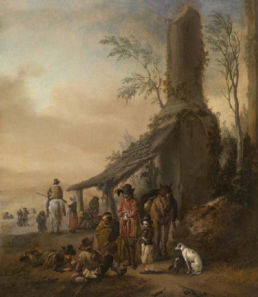 Philips Wouwerman, Horseman's Stop