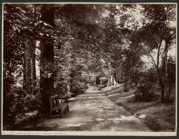 Francis Bedford, Leamington, in the Jephson Gardens