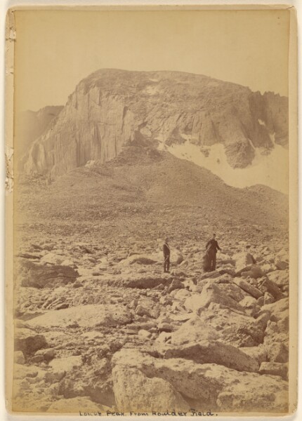 Unknown, Long's Peak From Boulder Field.