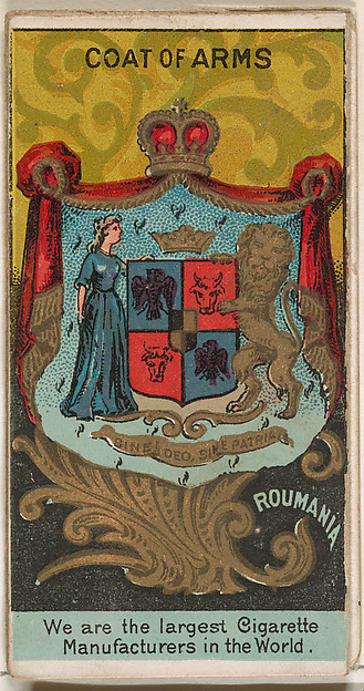 W. Duke, Sons & Co., Charles, King of Romania, from the Rulers, Flags, and Coats of Arms series (N126-2) issued by W. Duke, Sons & Co.