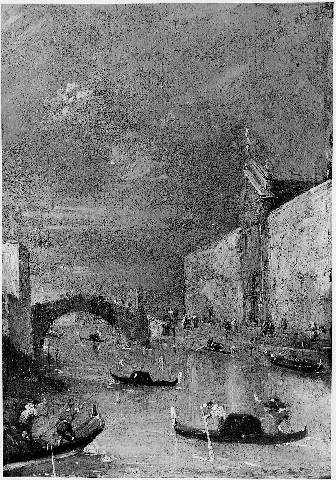 Francesco Guardi, Rio dei Mendicanti, Venice