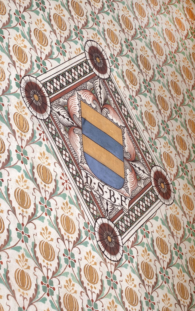 Olle Norling, The west wall of Bielkekoret (travé 26), Uppsala domkstra, Uppsala 2013
