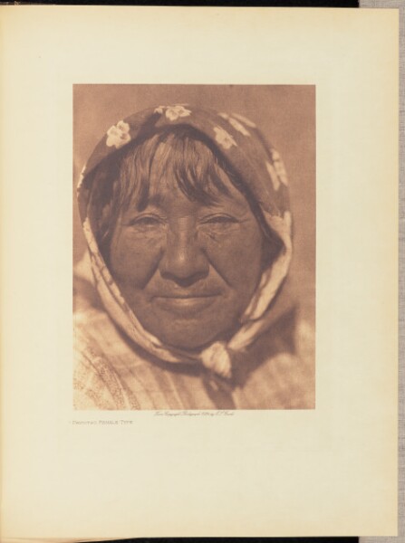 Edward S. Curtis, Paviotso Female Type