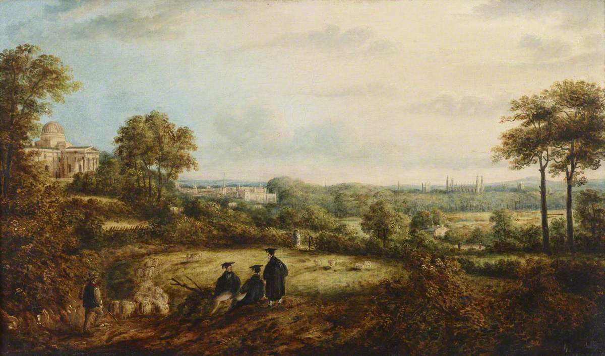 Richard Banks Harraden, A View of Cambridge from the Observatory