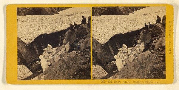 Benjamin West Kilburn, Snow Arch, Tuckerman's Ravine.