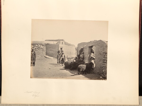 Francis Frith, Street Scene, Edfou