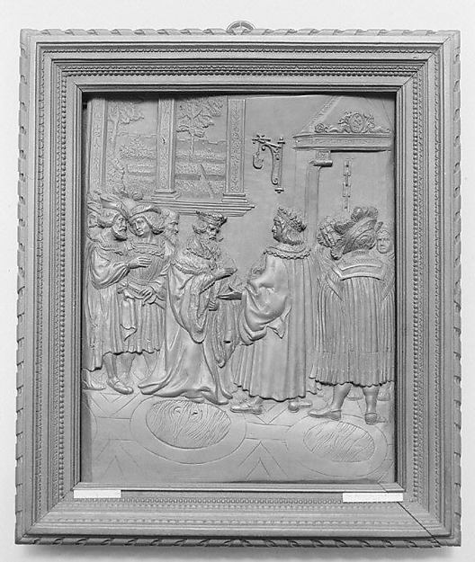Hans Burgkmair, Meeting of Maximilian and the Emperor Frederick
