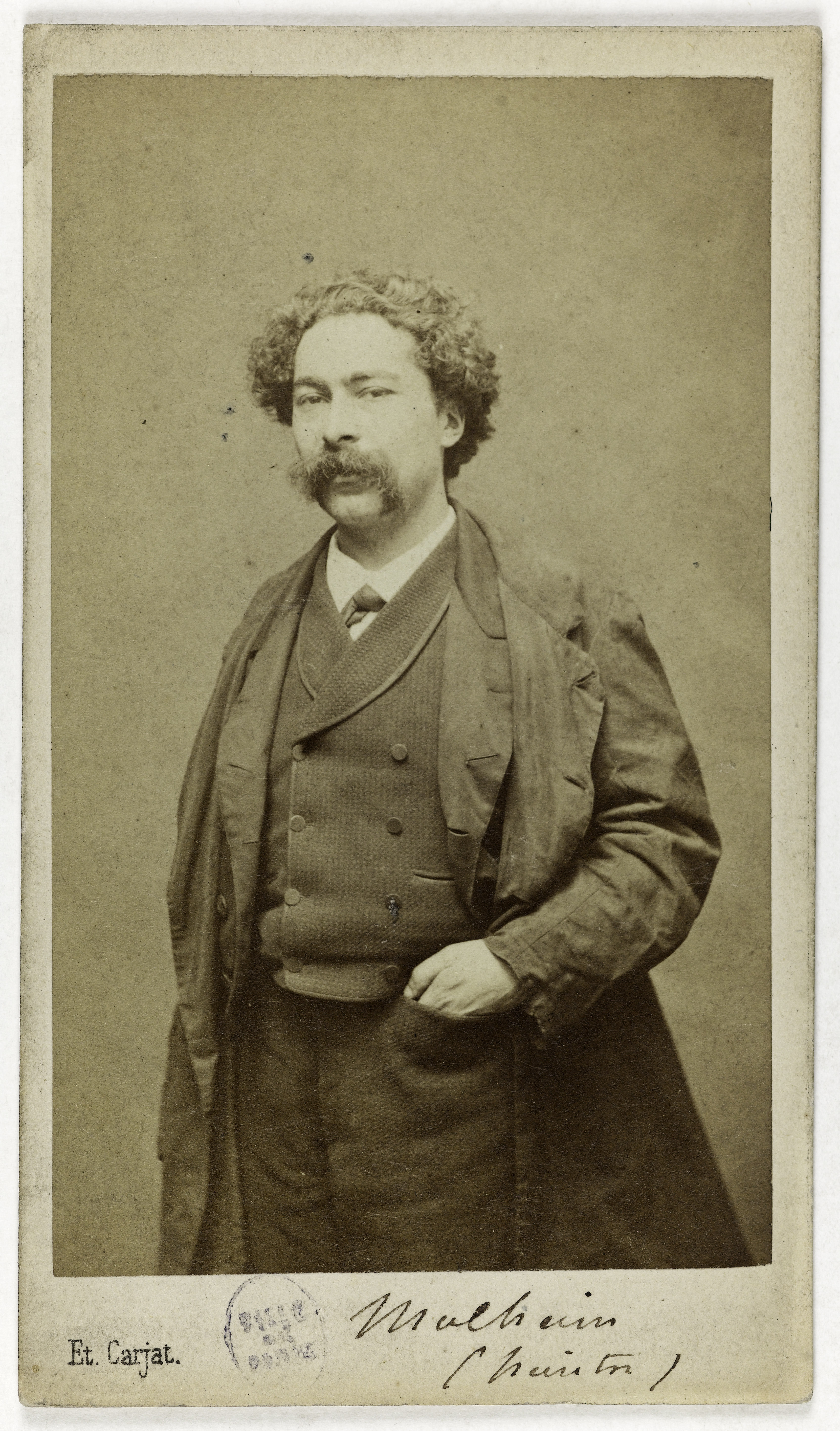 Carjat & Cie, Portrait de Mulheim, peintre.
