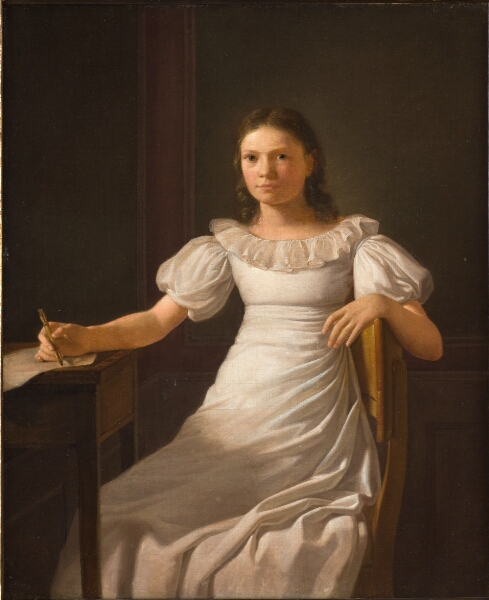 Constantin Hansen, Kunstnerens søster Alvilde