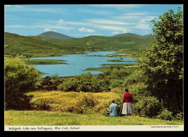 Hinde, John Wilfrid, Rossbeigh Strand, Glenbeigh showing Dingle Mts., Kerry, Ireland