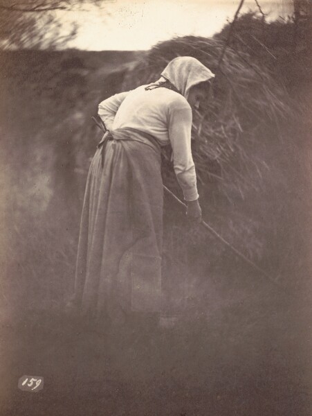 Unknown, [Female Peasant Raking]
