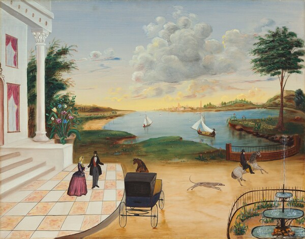 American 19th Century, Leaving the Manor House